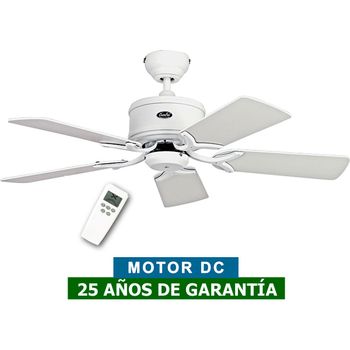 Ventilador De Techo Casafan 510381 Eco Elements 103cm Blanco O Gris Claro/ Blanco