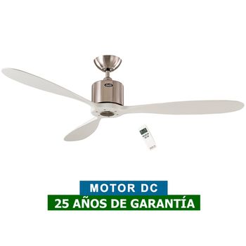 Ventilador De Techo Casafan Eco Regento 140 We-nt Madera Natural 314053 con  Ofertas en Carrefour