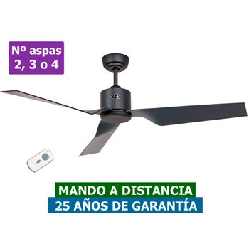 Ventilador De Techo Casafan 313272 Eco Dynamix 132 Bg-bg Gris Basalto