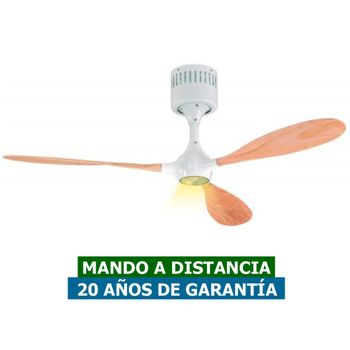 Ventilador De Techo Con Luz Casafan 9313238 Helico Paddel We-bu Haya/ Blanco