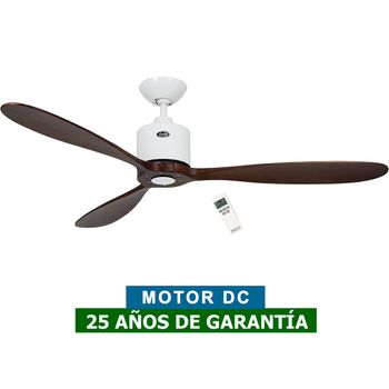 Ventilador De Techo Casafan 313249 Aeroplan Eco Nogal/ Blanco