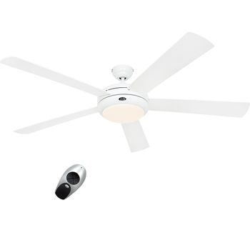 Ventilador De Techo Con Luz 9516261 Casafan Titanium 162cm Motor Blanco