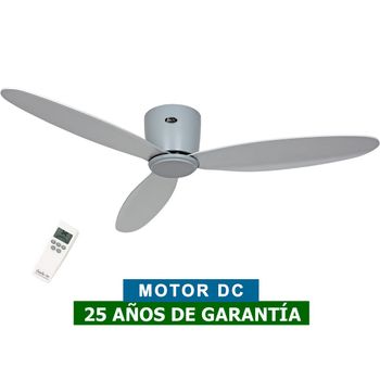 Ventilador De Techo Casafan 311285 Eco Plano Ii 112cm Gris