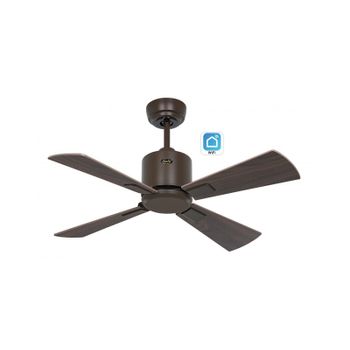 Ventilador De Techo Casafan 949011w Eco Neo Iii 92cm Nuez Cerezo Con Wifi