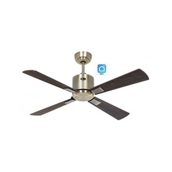 Ventilador De Techo Con Wifi Casafan 944111w Eco Neo Iii 103cm Nuez