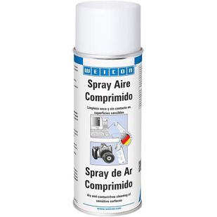Spray De Aire Comprimido | 400 Ml | Limpieza En Seco | Weicon