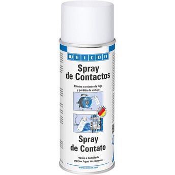 Spray De Contactos | 400 Ml | Repele A La Humedad Y Evita Fugas | Transparente | Weicon