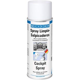 Spray Limpia Salpicaderos | 400 Ml | Conservante Para El Interior De Vehiculos |transparente | Weicon