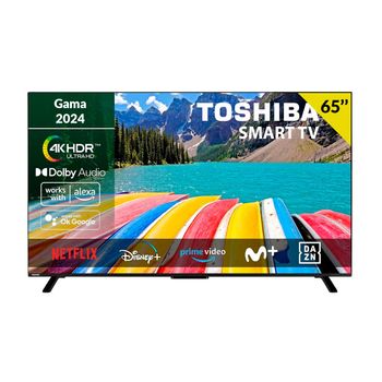 Televisor Smarttv Toshiba 65uv2363dg 65'' 4k Hdr Android 11 E Negro