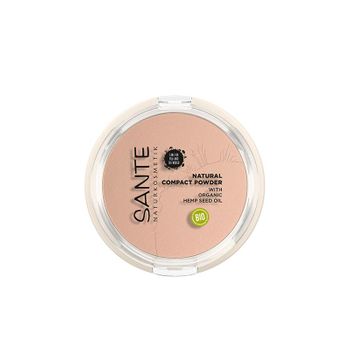 Maquillaje Compacto 01 Cool Ivory Sante 9 G