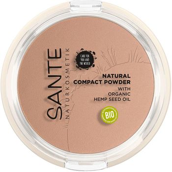 Maquillaje Polvos Compacto Nº2 Neutral Beige Sante 9 G