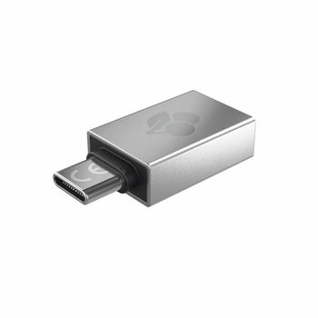 iggual Adaptador USB OTG tipo C a USB-A 3.1 negro