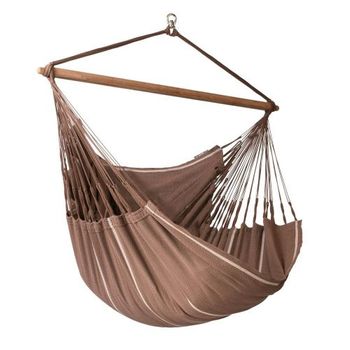 Silla Colgante Comfort Kingsize - 180 X 115 Cm - La Siesta - Habana Chocolate