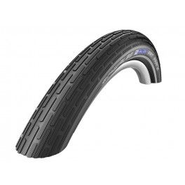 Schwalbe Cubierta Fat Frank 26x2.35 K-guard Activeline Hs375 Liteskin Rigida Negro Reflect. 60-559