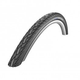 Schwalbe Cubierta Road Cruiser 22x1 1/2 Hs377 K-guard Twinskin Sbc Rigida Negro Reflectante 44-484