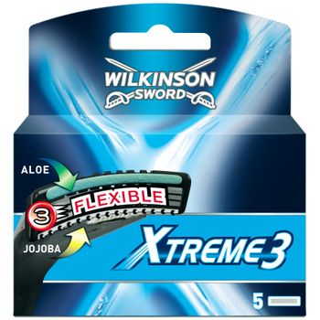 Wilkinson Xtreme 3 Recambios Maquinilla De Afeitar Sword 5 Unidades