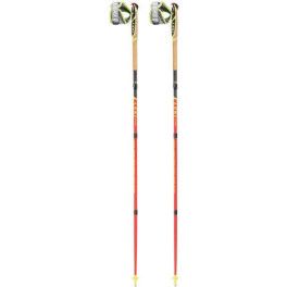 Leki Bastón Trekking Micro Trail Pro Rojo Neón-rojo Oscuro-gris-blanco 130 - Un Par