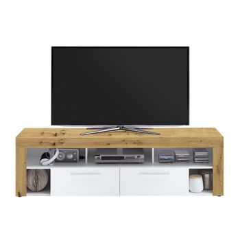 Mueble De Tv 2 Cajones 5 Baldas - Vibio