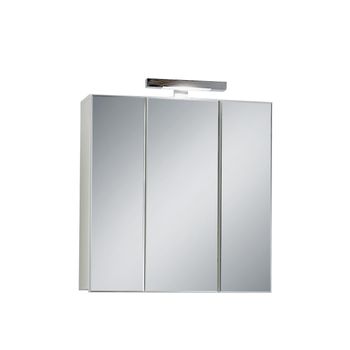 Mueble Alto Cuarto De Baño 3 Puertas - Zamora - L 70  X A 19  X H 69  Cm