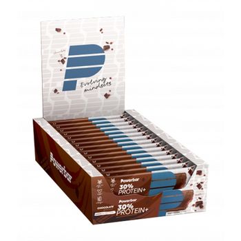 Powerbar - Protein Plus 30% 15 Barritas X 55 Gr - Barritas De Proteína -  Sabor: Chocolate