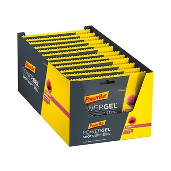 Powerbar - Power Gel Shots - Estuche 24 X 60 G - Gominolas Con Vitamina B6 -  Sabor: Naran