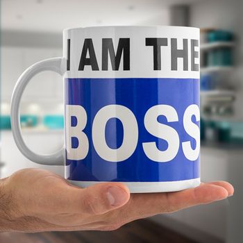 Taza Xl I Am The Boss Gadget And Gifts