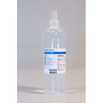 Braun Medical Suero Fisiológico 500 Ml Lavados Braun