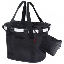 Klick-fix Bolsa Klickfix City Basket Adaptador No Incluido 35x28x26 Cm Negro 15 L