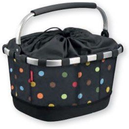 Klick-fix Bolsa Delantera Klickfix Gt Racktime Negro Puntos (42x33x28)