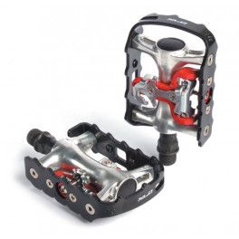 Xlc Pedal Mtb/trekking Sys.pd-s01 Unilateral Negro/c.plata