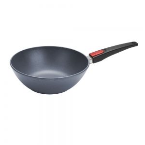 Woll Sartén Wok de 34cm para Inducción con Tapa Diamond Lite Pro