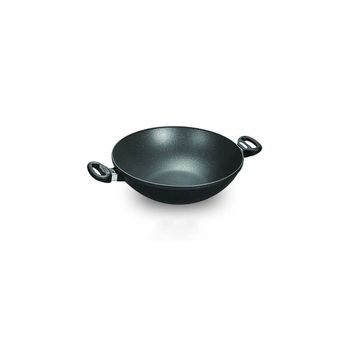 Wok Titanio Inducción Woll De 32 Cm De Diámetro.