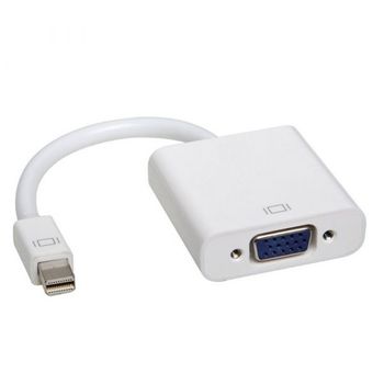 Actecom Cable Adaptador Mini Displayport A Vga Para Mac Macbook Imac Imagen Proyector