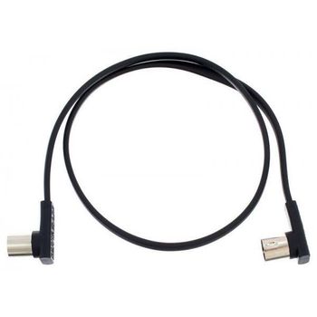 Rockboard Flat Midi 60cm Black Cable Midi