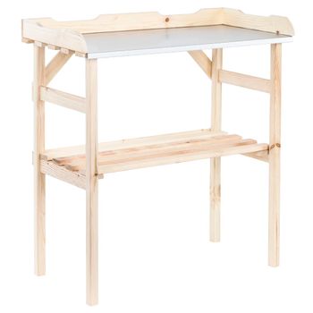 Mesa De Cultivo De Madera 82x38x78 Cm Hi