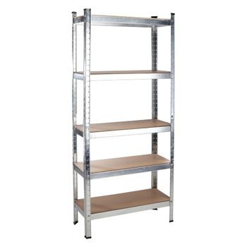 Estantería Metálica Galvanizada En Kit Catter House Max Pro 60x30x148 Cm  Con 4 Baldas Ajustables Soporta Hasta 240 Kg con Ofertas en Carrefour