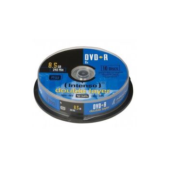 Intenso Dvd+r 8.5gb Dl 10pcs 8x Tarrina