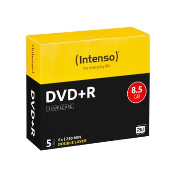 Intenso Dvd+r 8.5gb, Dl, 8x 8,5 Gb Dvd+r Dl 5 Pieza(s)