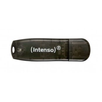 Intenso - Usb Drive 16 Gb Rainbow Line, Black