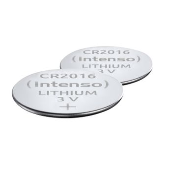 Intenso Cr 2016 Energy 2er Blister - Cr2016 - 80 Mah Batería De Un Solo Uso Lithium-manganese Dioxide (limno2)