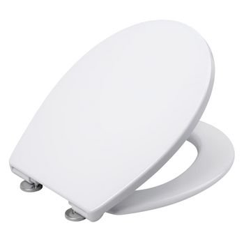 Tapa Y Asiento De Wc Cierre Suave Premium 2 Duroplast Blanco Cornat