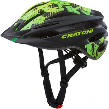 Cratoni Casco Pacer Mtb Negro/verde Lima Mate