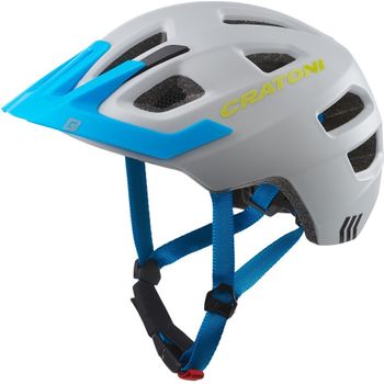 Cratoni Casco Maxster Pro (kid) Gris/azul Mate