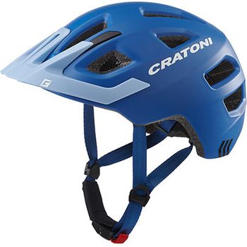 Cratoni Casco Maxster Pro Niño Azul Celeste/ Mate