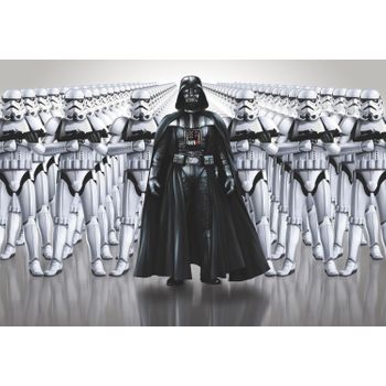 Sanders & Sanders Fotomural Star Wars Gris Y Negro - 368 X 254 Cm - 612229