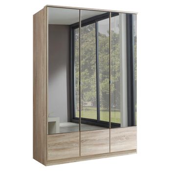 Armario 3 Puertas Espejo - L135 Cm