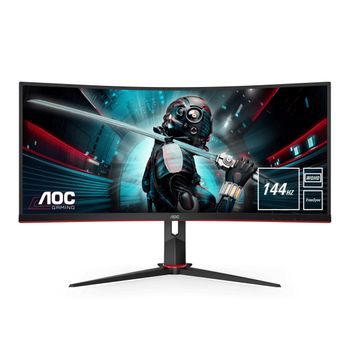 Gaming Cu34g2x/bk Pantalla Para Pc 86,4 Cm (34") 3440 X 1440 Pixeles Wqhd Led Negro