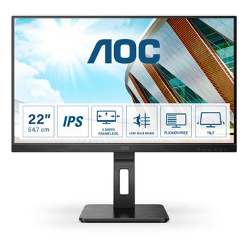 P2 22p2q Led Display 54,6 Cm (21.5") 1920 X 1080 Pixeles Full Hd Negro