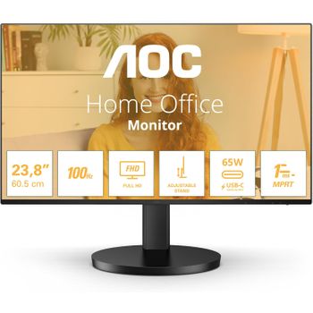 Aoc B3 24b3cf2 Led Display 60,5 Cm (23.8') 1920 X 1080 Pixeles Full Hd Negro