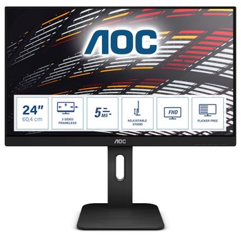 AOC 60 Series G2460FQ pantalla para PC 61 cm (24) 1920 x 1080 Pixeles Full  HD LED Negro